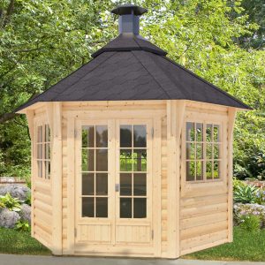 Drvena grill kućica Nora